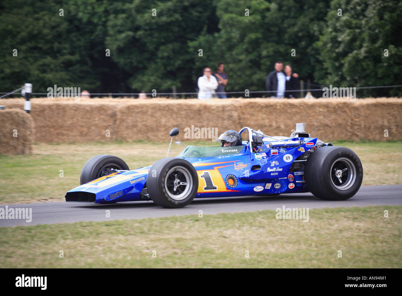 Goodwood FOS 2006 Rennsport Auto klassische Legende Motorsport historischen Rennen Autofestival beschleunigen Amerika amerikanische 500 Meilen von indianapolis Stockfoto