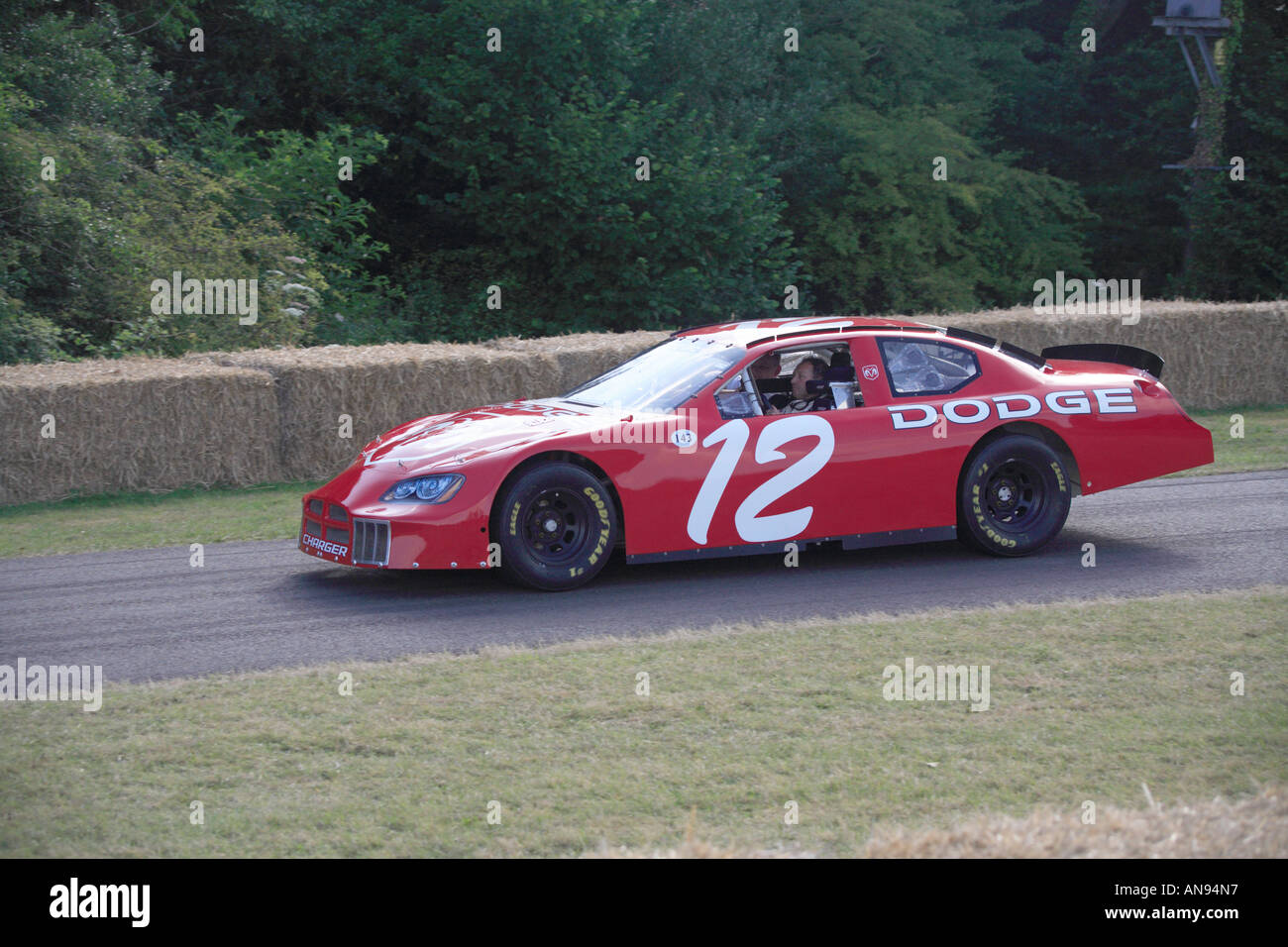 Goodwood FOS 2006 motor RacingGoodwood FOS 2006 Rennsport Auto klassische Legende historischen Auto Rennen Festival Geschwindigkeit Dodge Charger Stockfoto