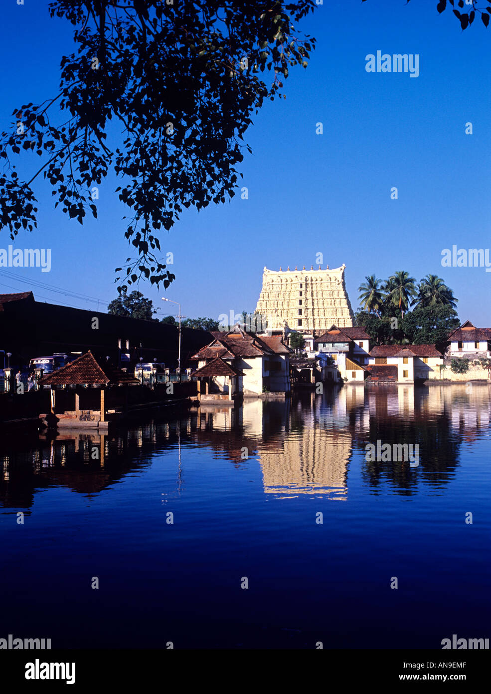 SRI PADMANABHA SWAMI TEMPEL TRIVANDRUM Stockfoto