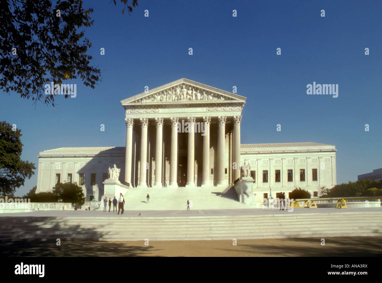 Der oberste Gerichtshof der Vereinigten Staaten in Washington D.C. Stockfoto