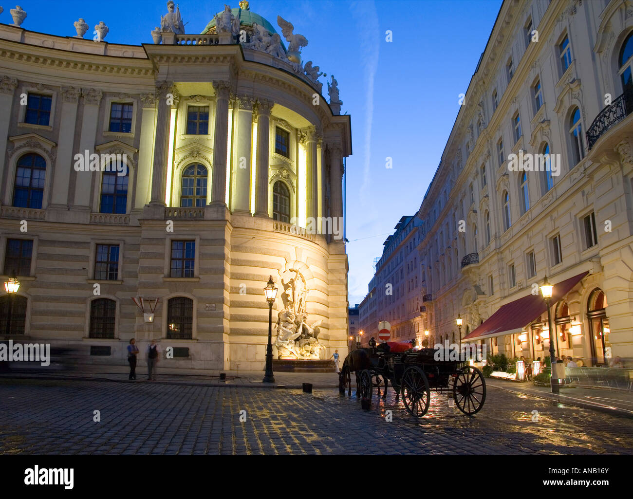 Österreich Wien Hofburg Palace Stockfoto