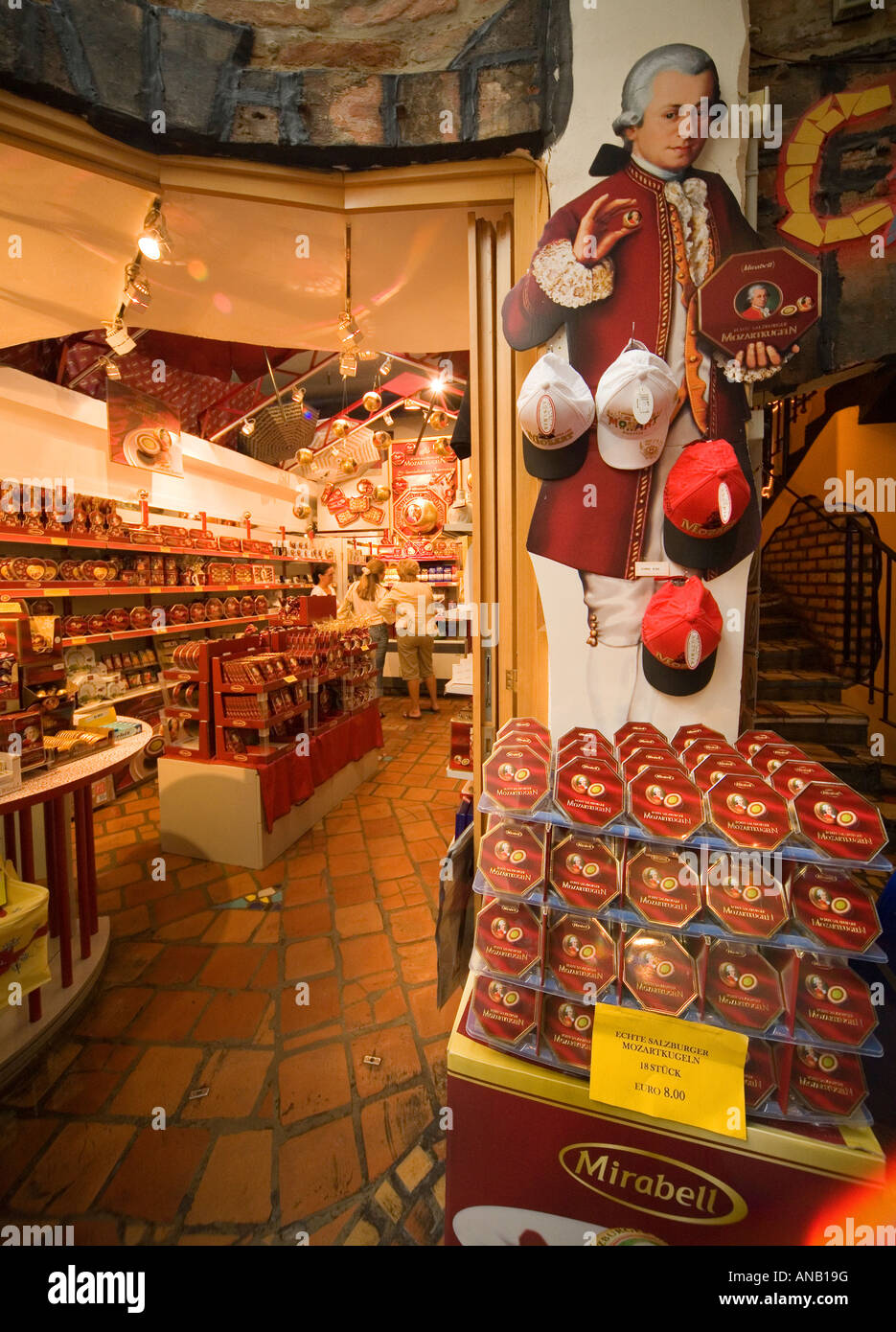 Austria Wien Candy shop Stockfotografie - Alamy