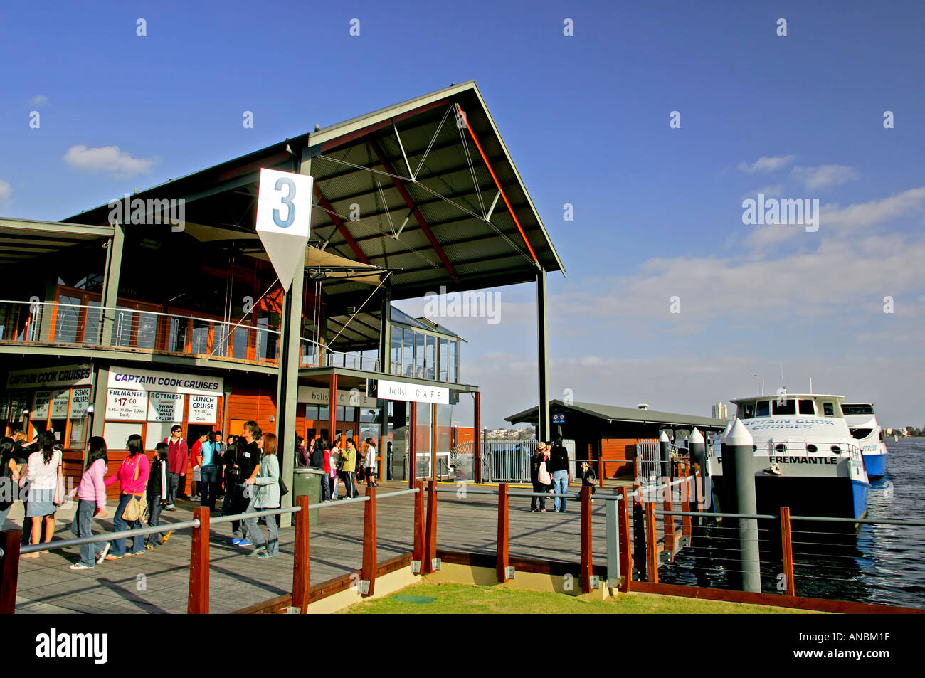 Captain Cook Cruises, Perth Stockfoto