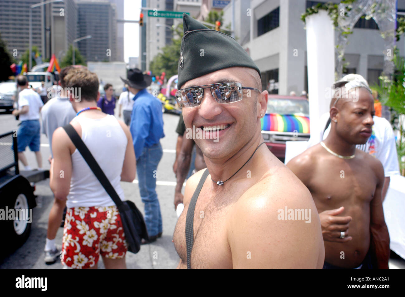 Man Atlanta Gay Pride Parade Stockfotos und -bilder Kaufen - Alamy