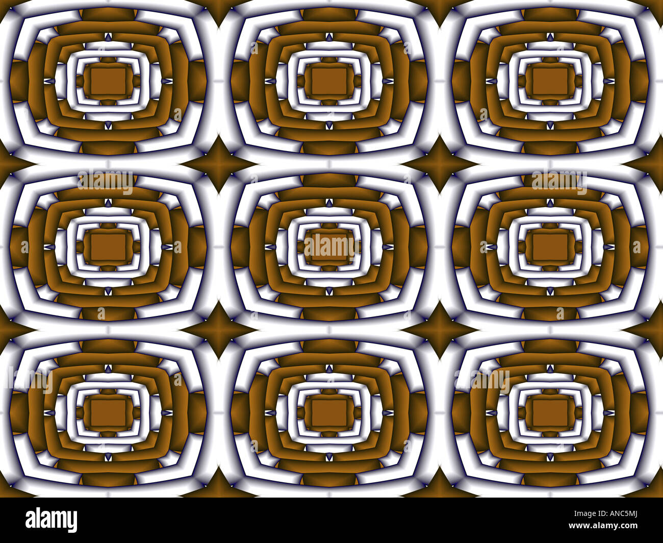 Abstrakte Fraktalbild ähnlich Basketweave Tapete Stockfoto