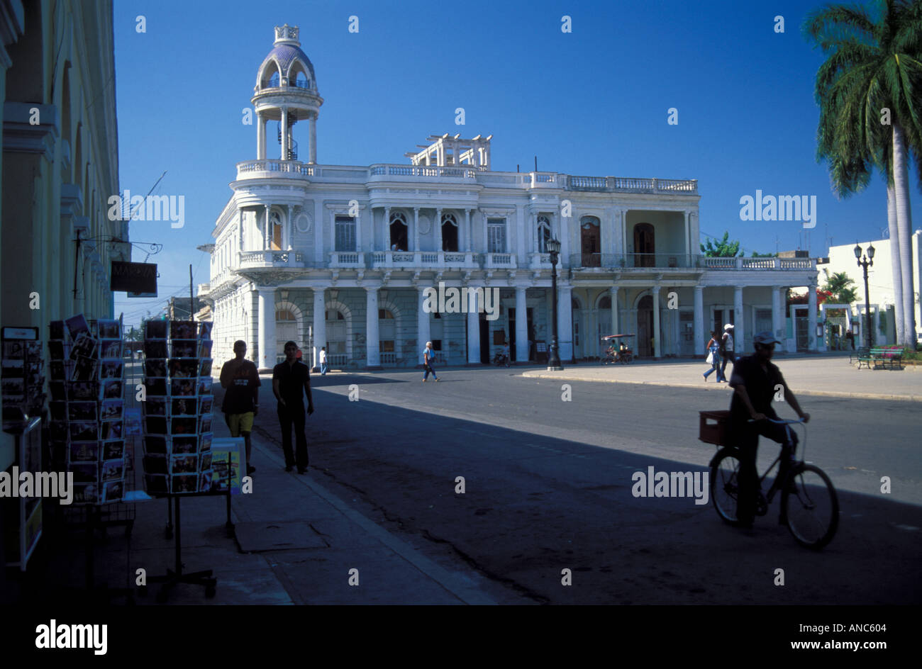 Palacio Ferrer auf Plaza Marti Cinefuegos Kuba Stockfoto