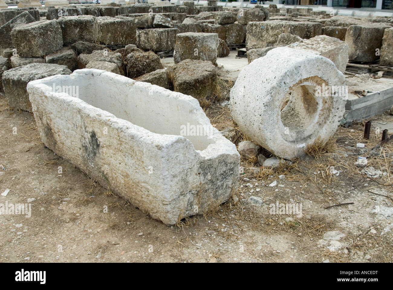 Sarkophag in der Innenstadt von Beirut-Libanon-Nahost Stockfoto