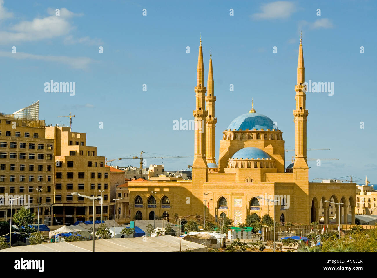 Muhammad Al Amin Mosque Downtown Beirut-Libanon-Nahost Stockfoto