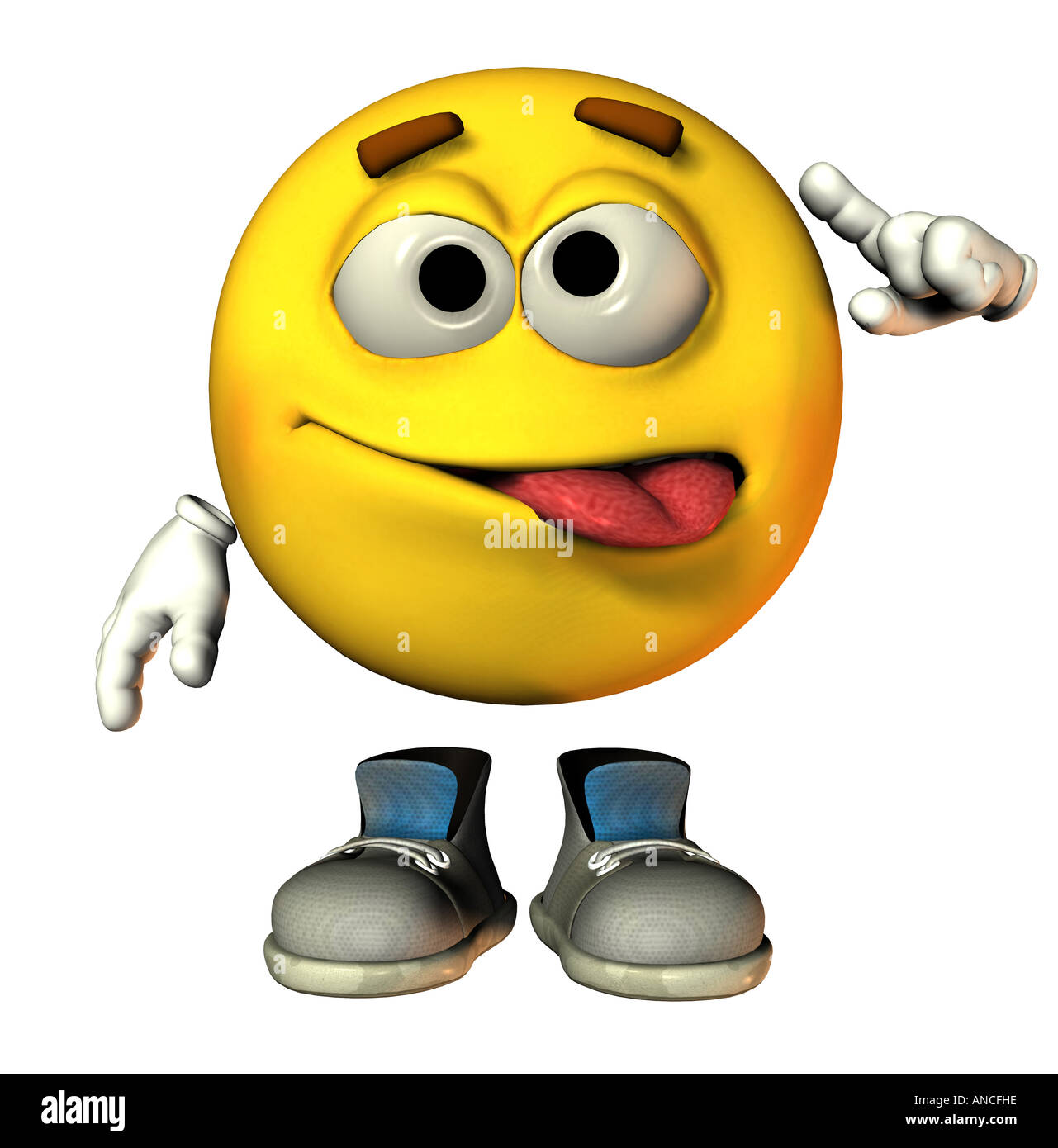 Smiley Stockfoto