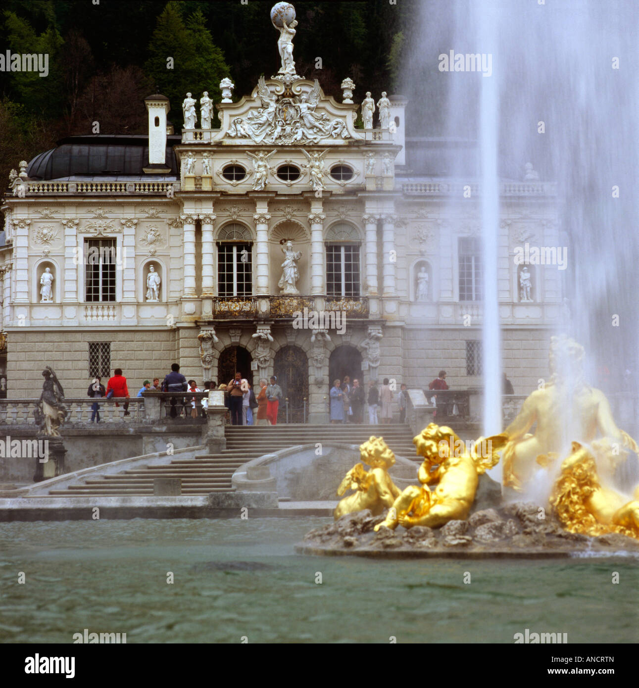 Schloss Linderhof, Deutschland Stockfoto