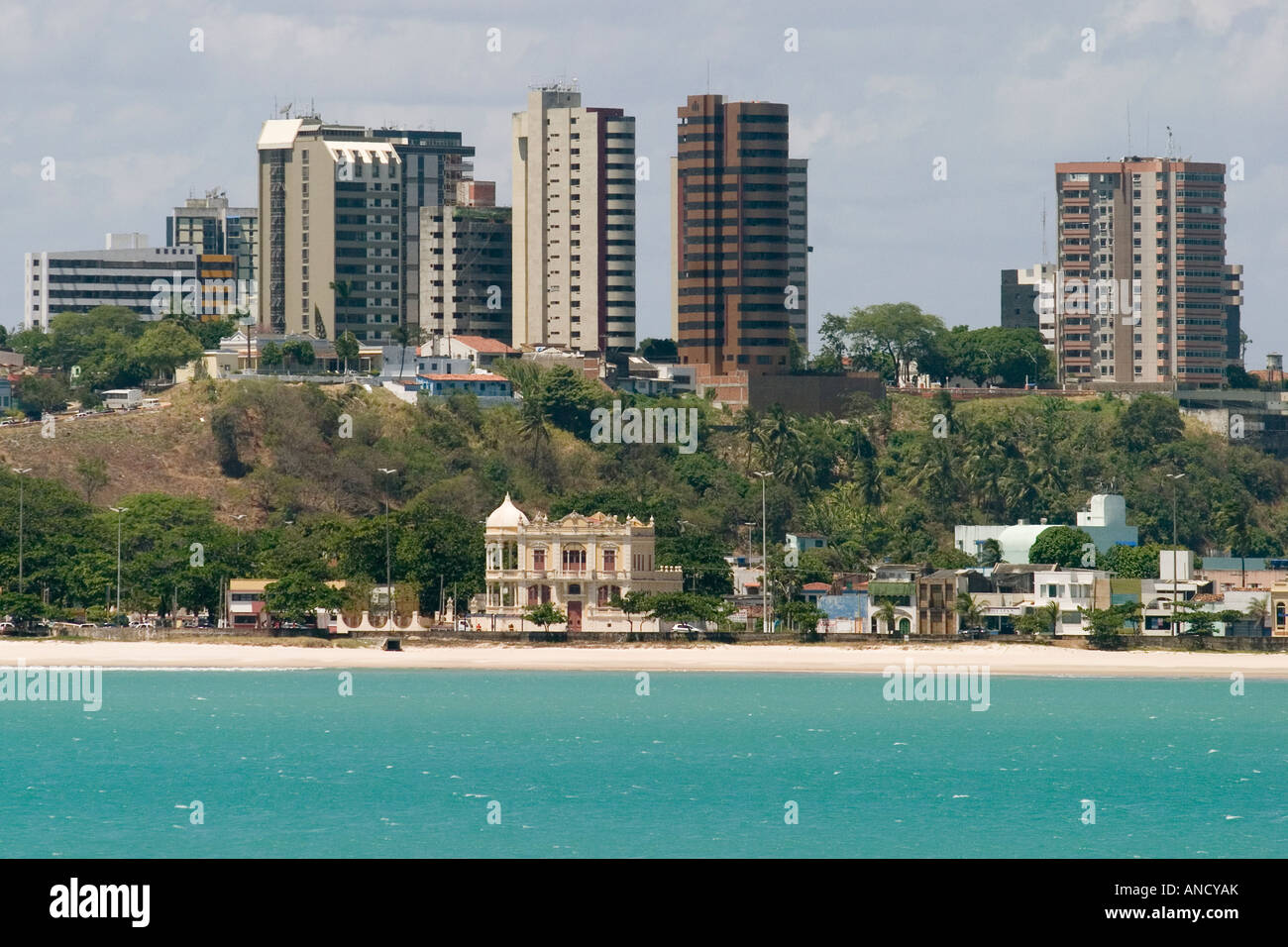 Brasilien Alagoas Maceio skyline Stockfoto