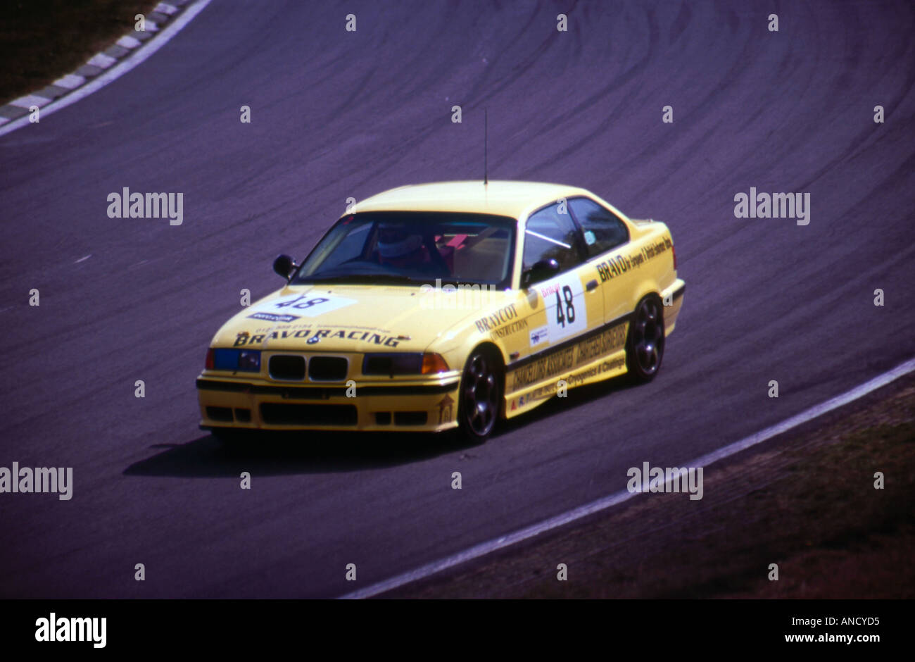 BMW M3 Brands Hatch Stockfoto