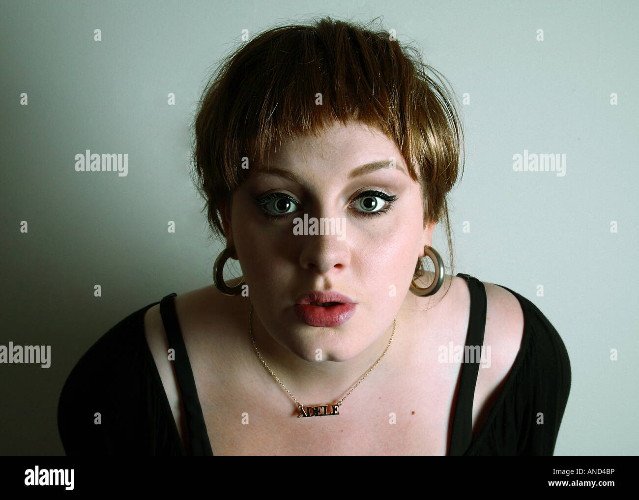 Adele Adkins Singer Songwriter Foto Stand portrait Stockfoto