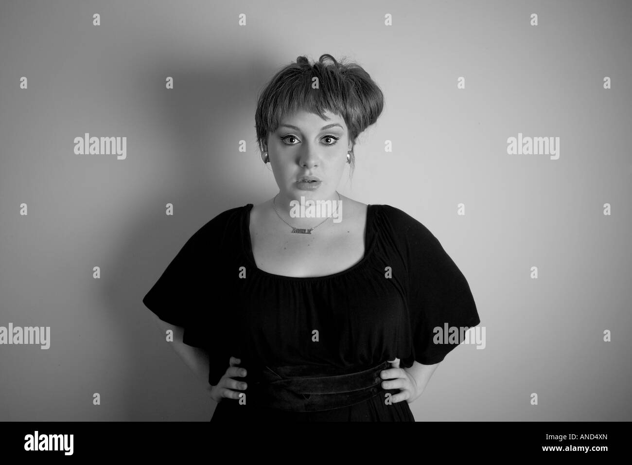 Adele Adkins Singer Songwriter Foto Stand portrait Stockfoto