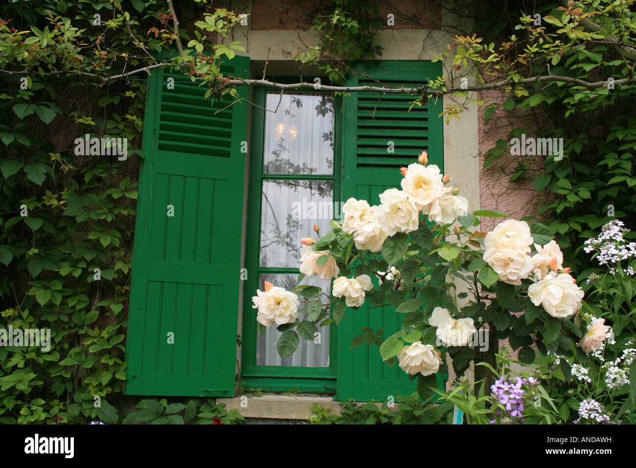 Monets Haus und Garten, Giverny, Frankreich Stockfoto