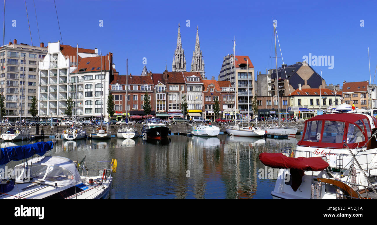 Belgien-Oostende-Oostende Ostende Yacht Hafen Boot ...