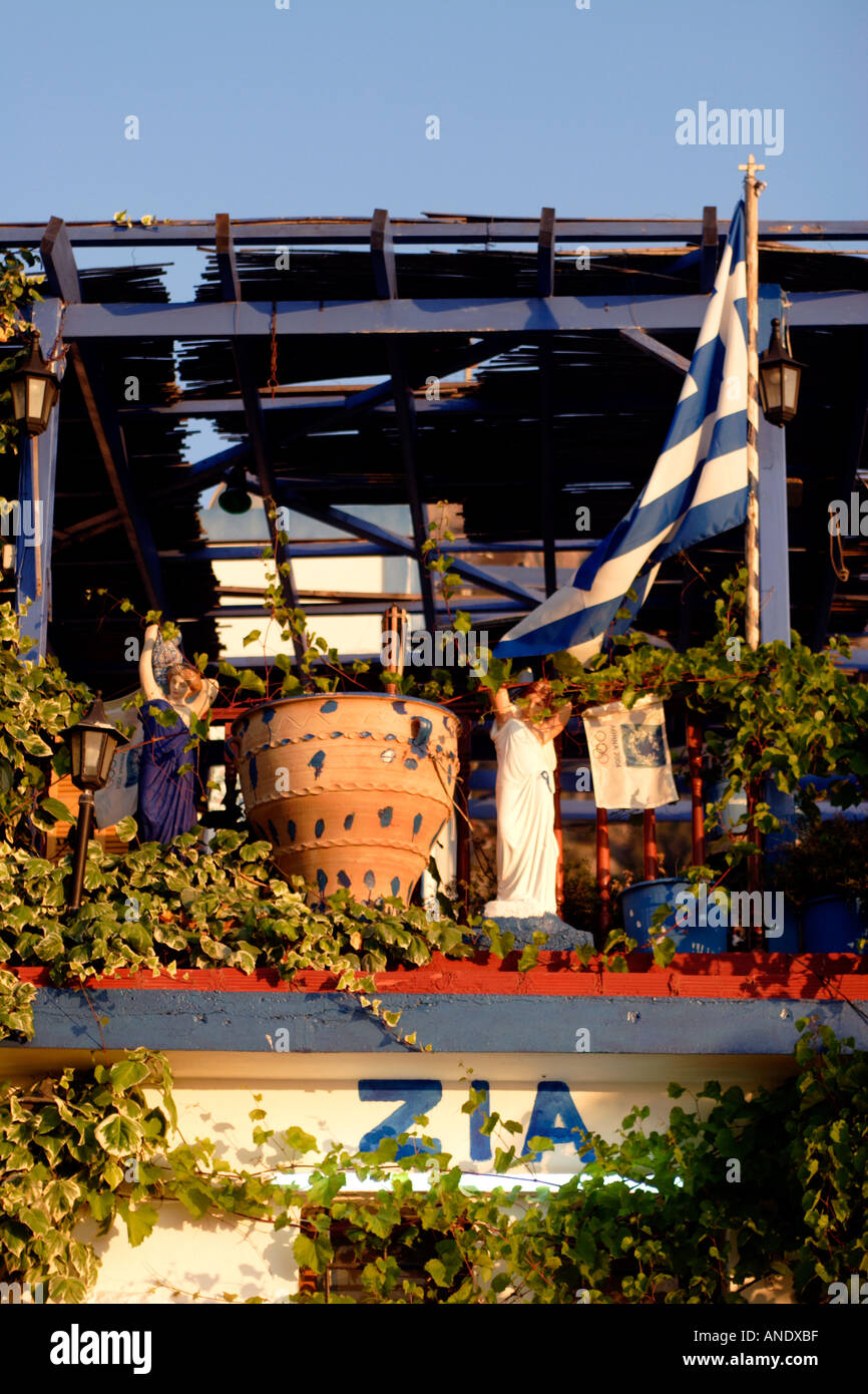 Griechenland Dodekanes Kos Tourist Shop bei Zia Stockfoto