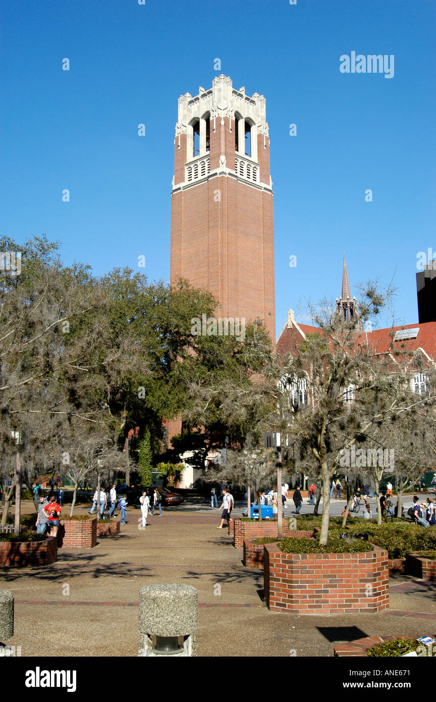 Universität von Florida FL Gainesville Campus Aktivität Stockfoto