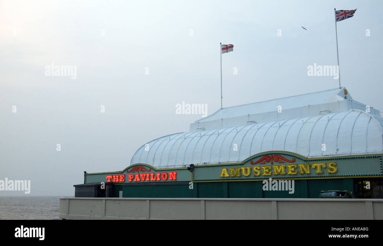 Pier, Burnham-on-Sea, Somerset, England, UK Stockfoto