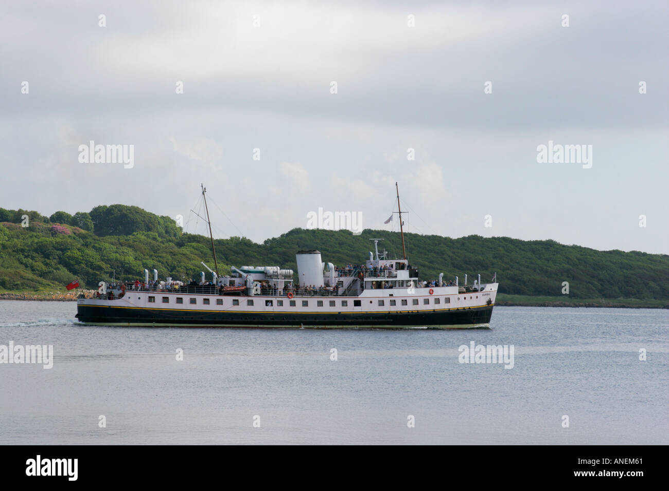 Passagierschiff MV Balmoral vor der Küste von Garlieston Dumfries und Galloway South West Schottland Stockfoto