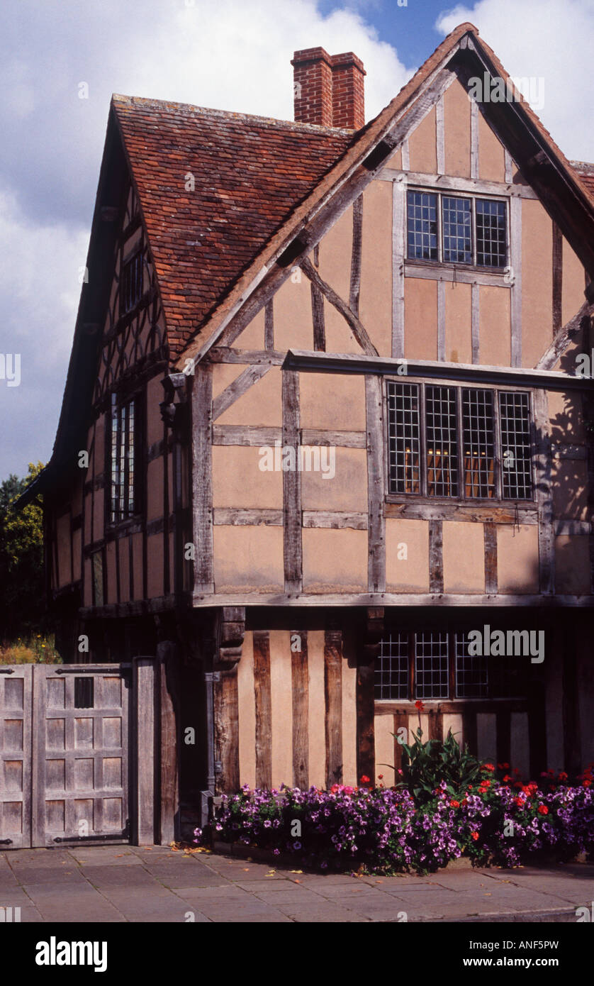 Halls Croft: Haus von Shakespeares älteste Tochter Susanna und ihr Ehemann Dr. John Hall (heiratete 1607), Stratford Upon Avon Stockfoto
