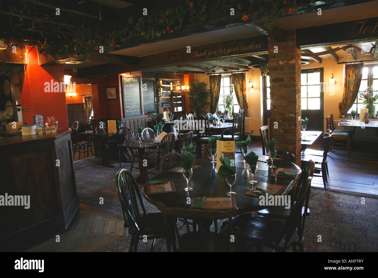 Die Waterloo Arme ein typisch rustikalen New Forest-Pub im Ortsteil Pikes Hügel in der Nähe von Lyndhurst Stockfoto