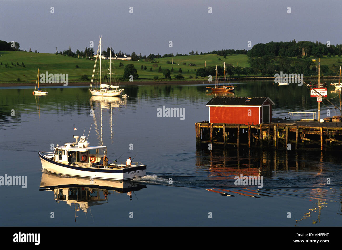 Stadt von Lunenburg UNESCO Weltkulturerbe, Nova Scotia, Kanada Stockfoto