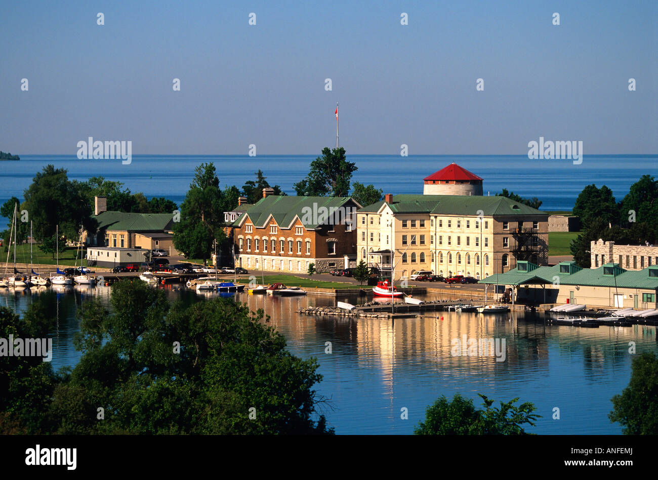 Royal Military College in Fort Henry, Kingston, Ontario, Kanada Stockfoto