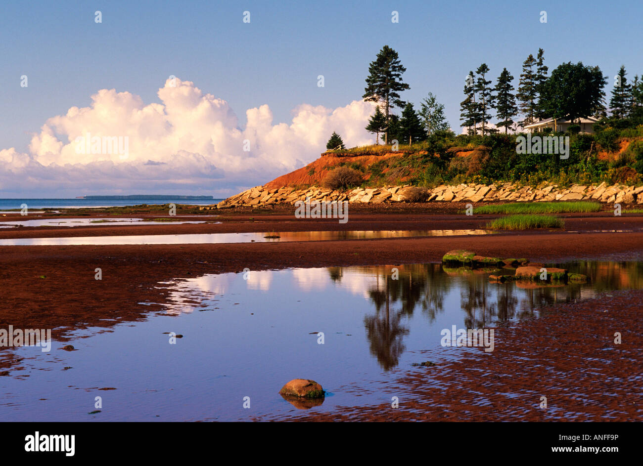 Sundance Cove, Keppoch, Pownal Bay, Prince Edward Island, Canada Stockfoto