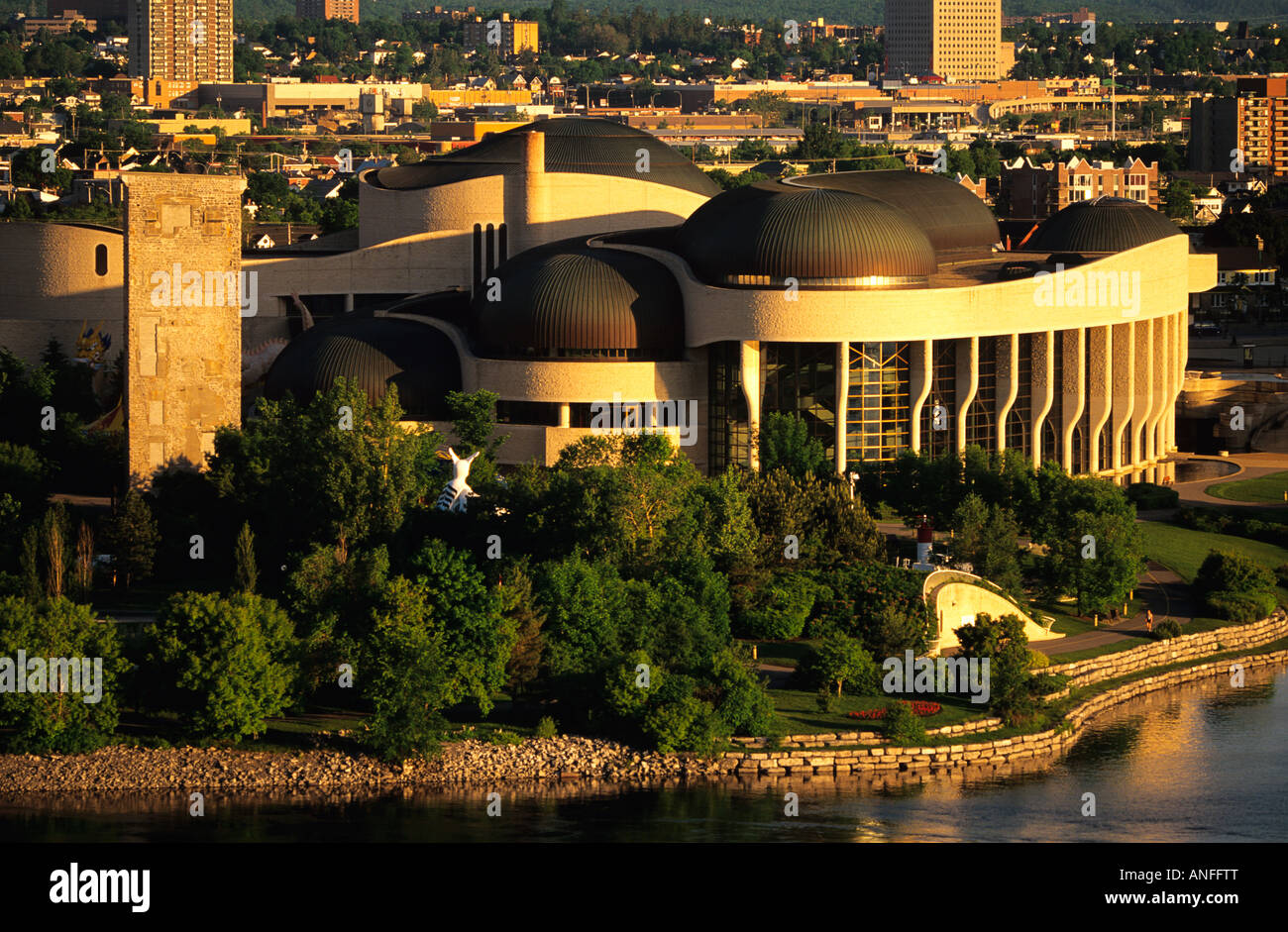 Canadian Museum of Civilization, Rumpf, Quebec, Kanada Stockfoto