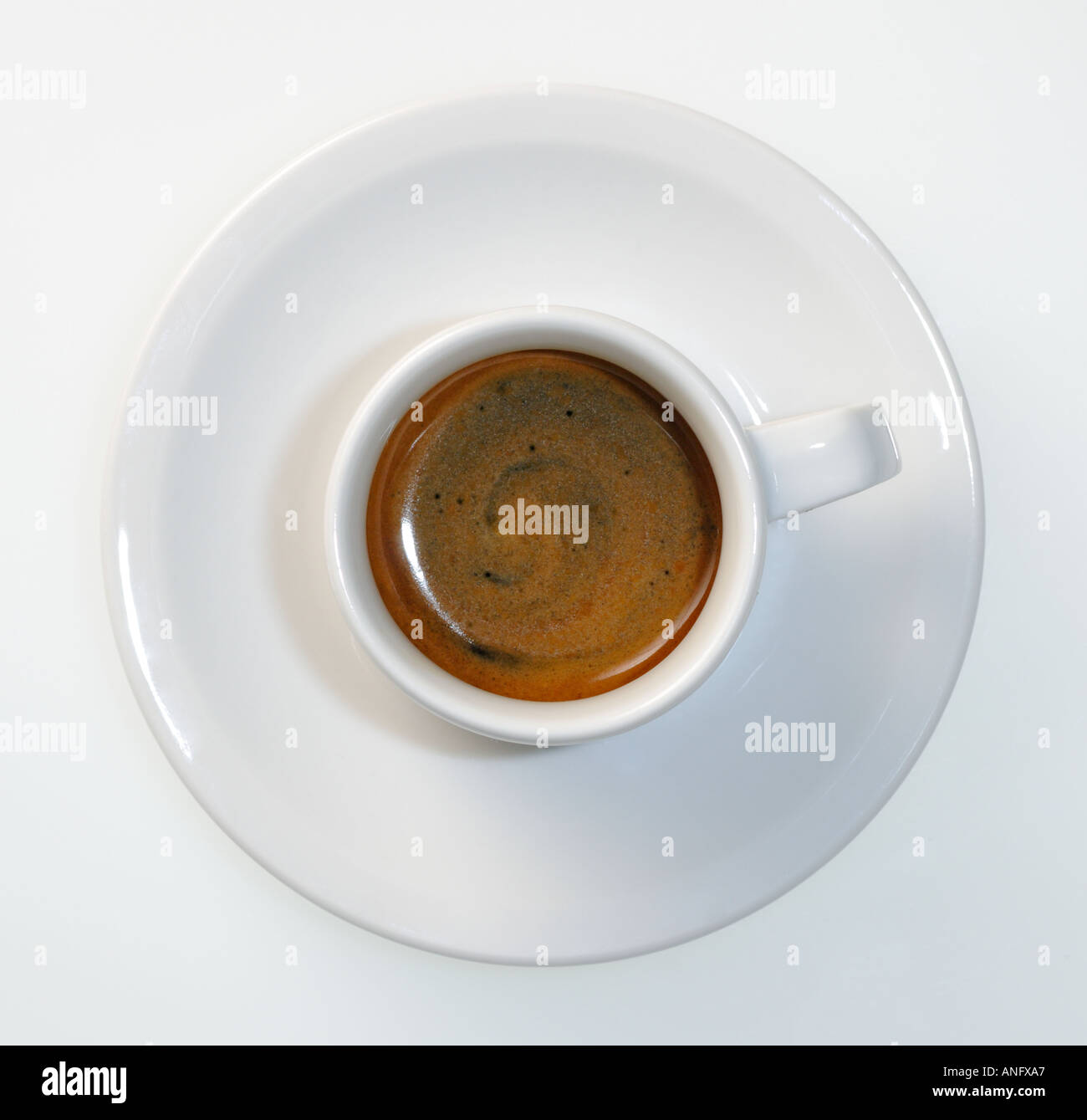 Tasse italienischen Espresso Stockfoto