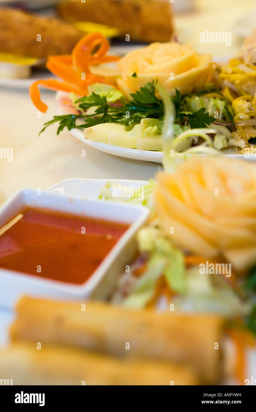 Thai-Küche Essen Stockfoto