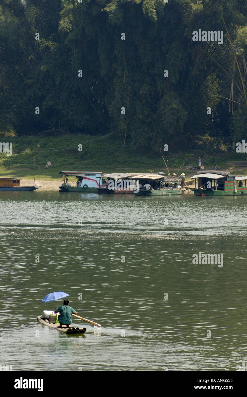 China-Guangxi-Fuli-Dorf in der Nähe von Yangshuo Stockfoto