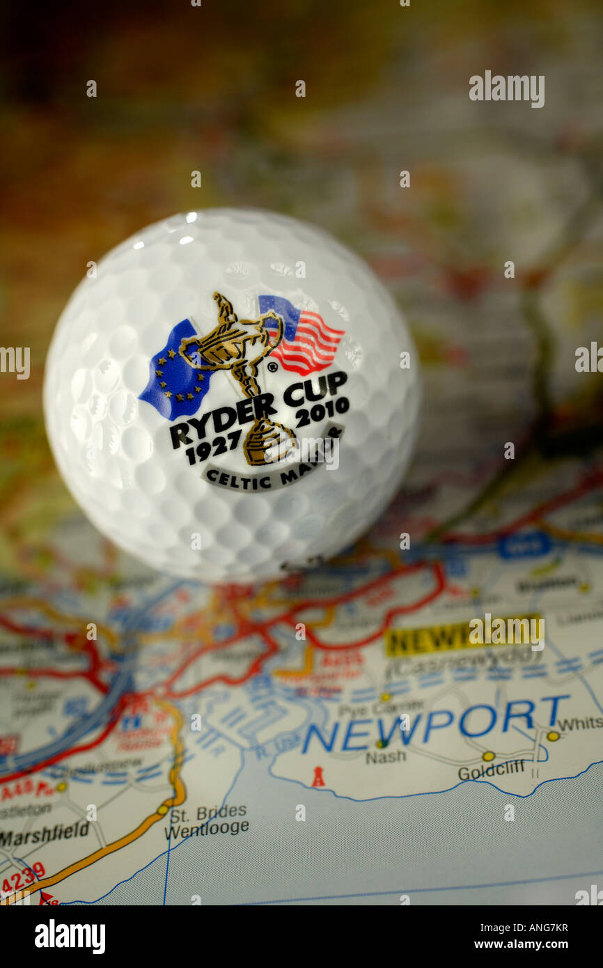 Offiziellen Ryder-Cup-Golfball Stockfoto