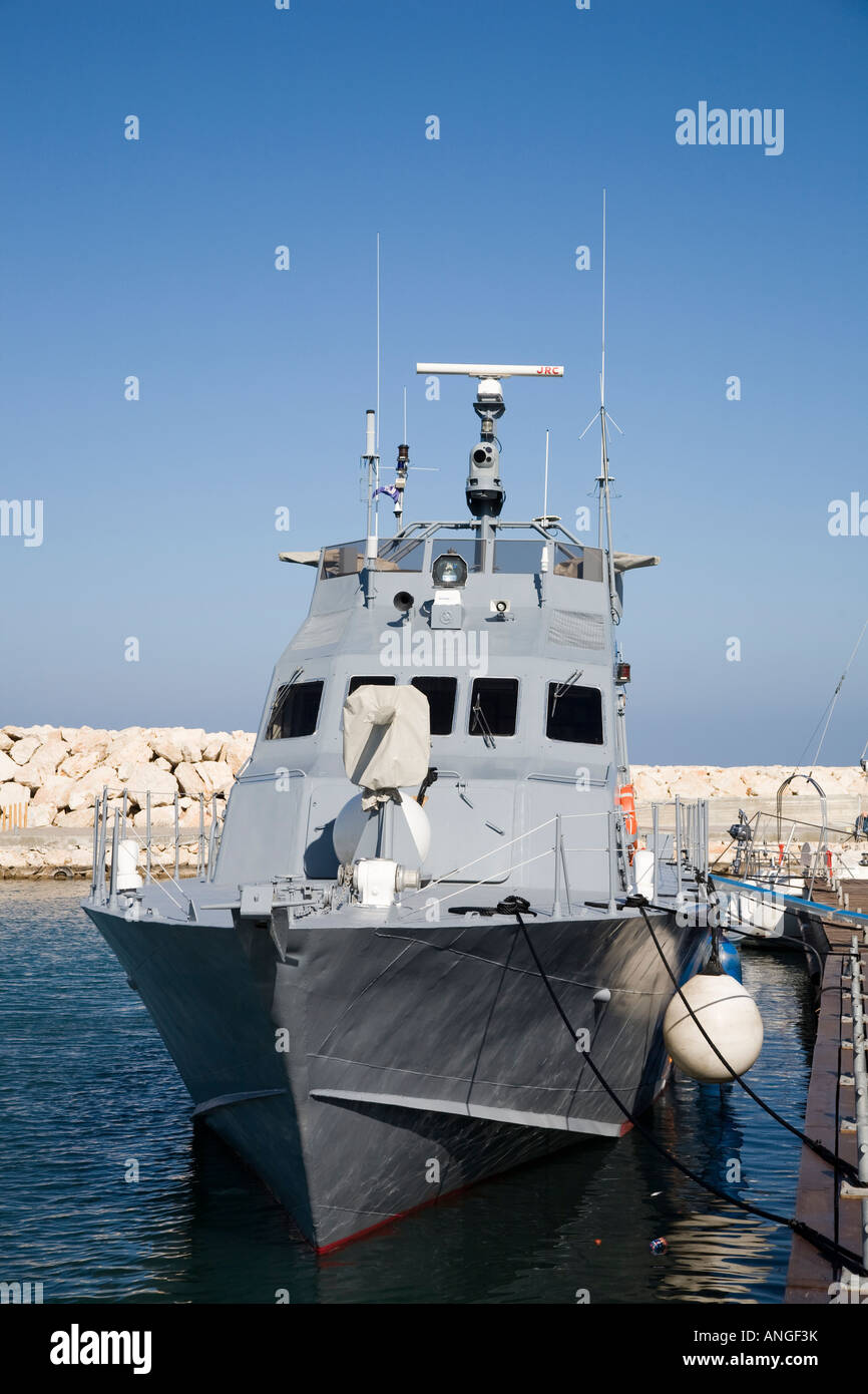Zypern Port & Marine Polizei zivile Küstenwache zyprischen Grenze; Patrouillenboot Polis Hafen Stockfoto