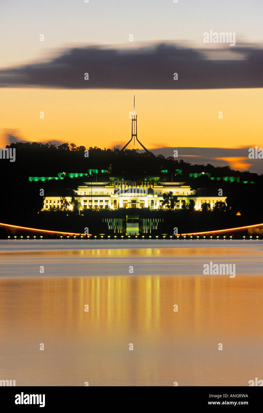 Parlamentsgebäude, Canberra, ACT, Australien Stockfoto