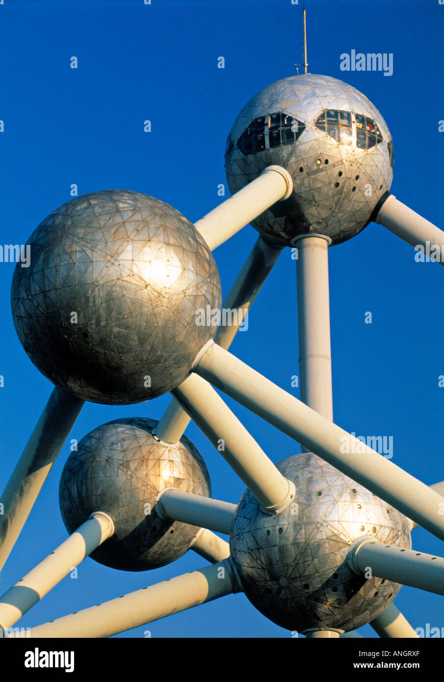 Atomium, Brüssel, Belgien Stockfoto