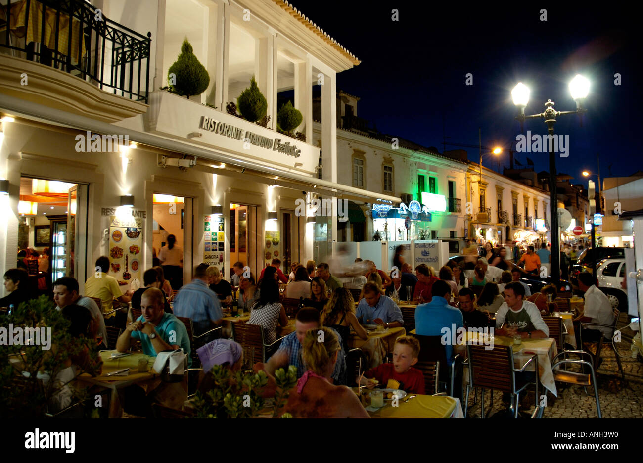 Stadt Albufeira, Algarve, Portugal Stockfoto