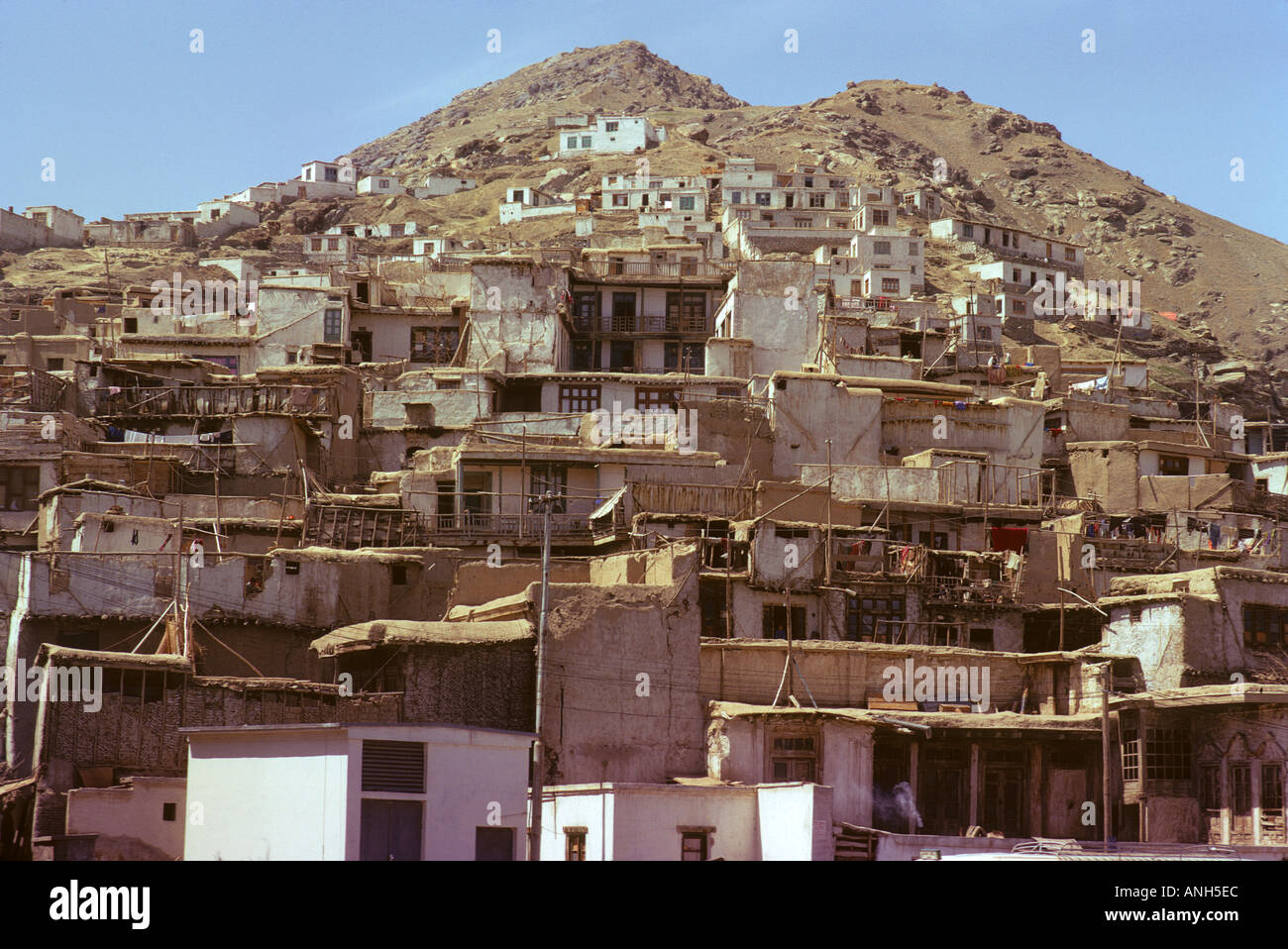 Afghanistan Afghanistan Afghanischer Afghani Kabul Häuser Stockfoto