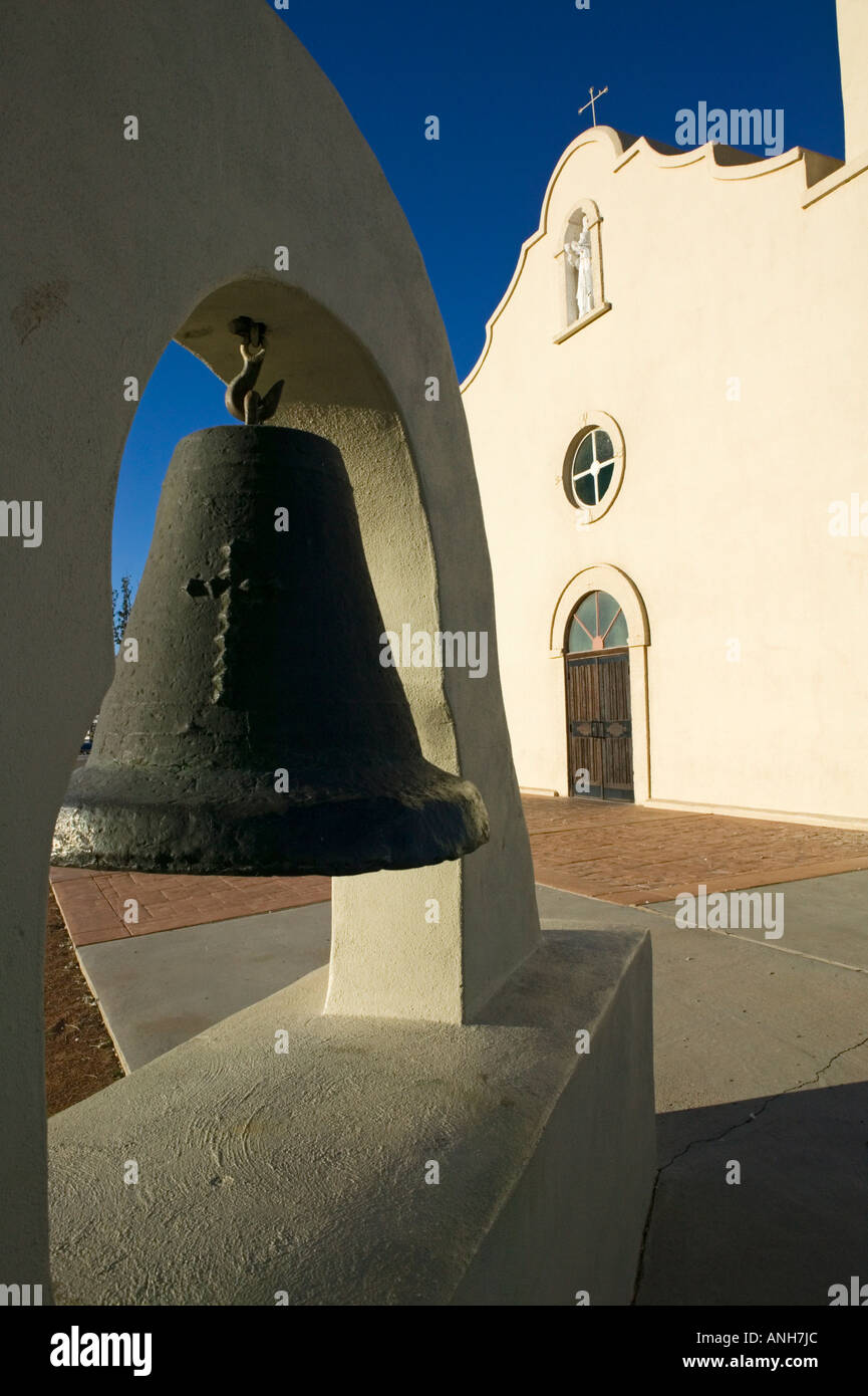 Mission San Antonio de Los Tiguas (Mission Ysleta), El Paso, Texas, USA Stockfoto
