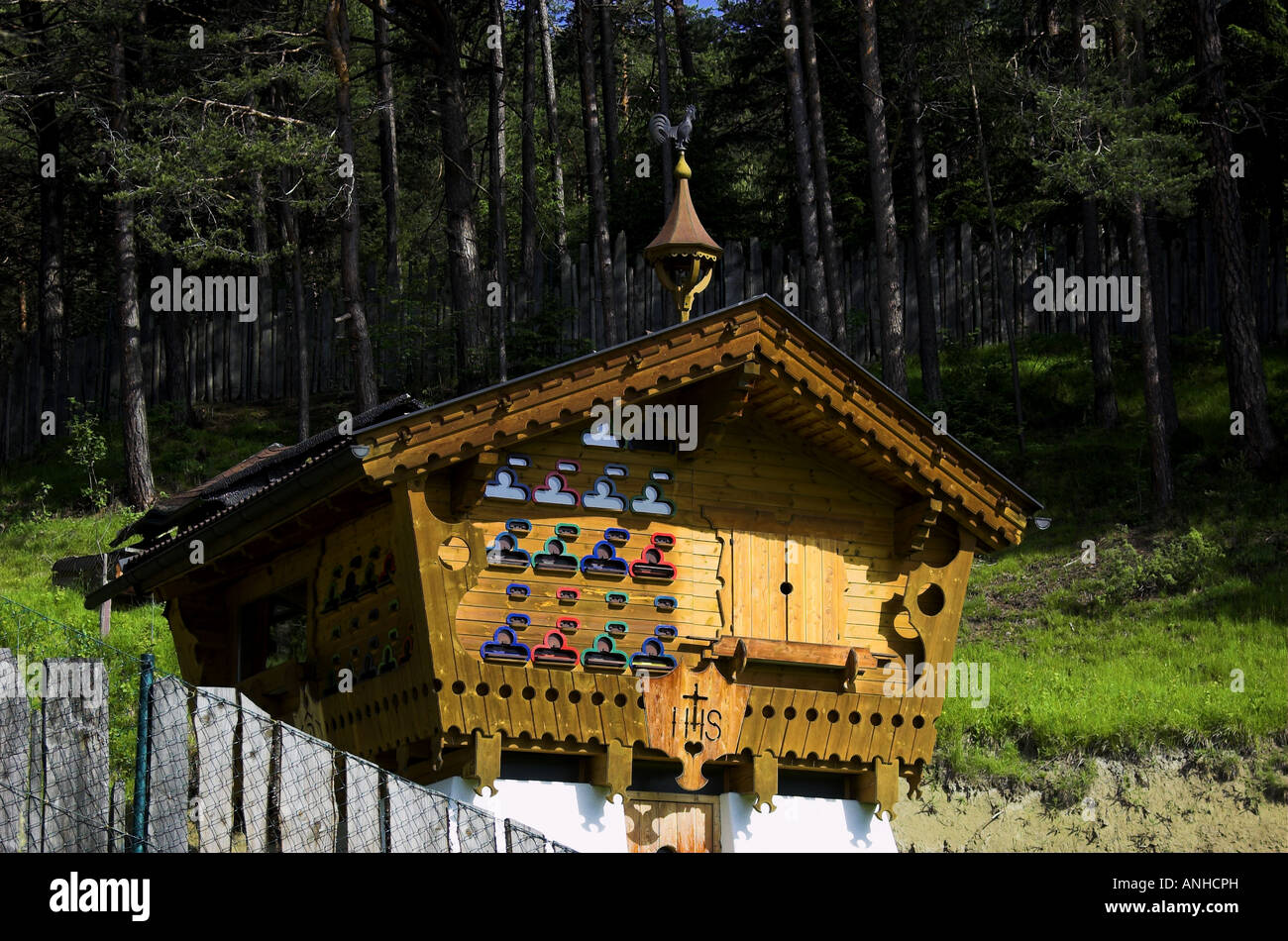 Biene Bienenstock Stockfoto