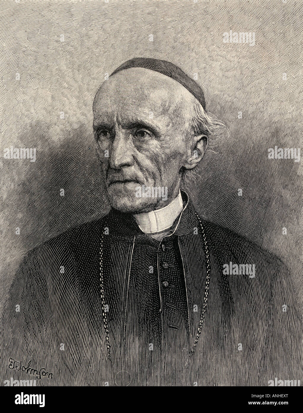 Henry Edward Manning, 1808 - 1892. Englischer Römisch-Katholischer Kardinal Stockfoto