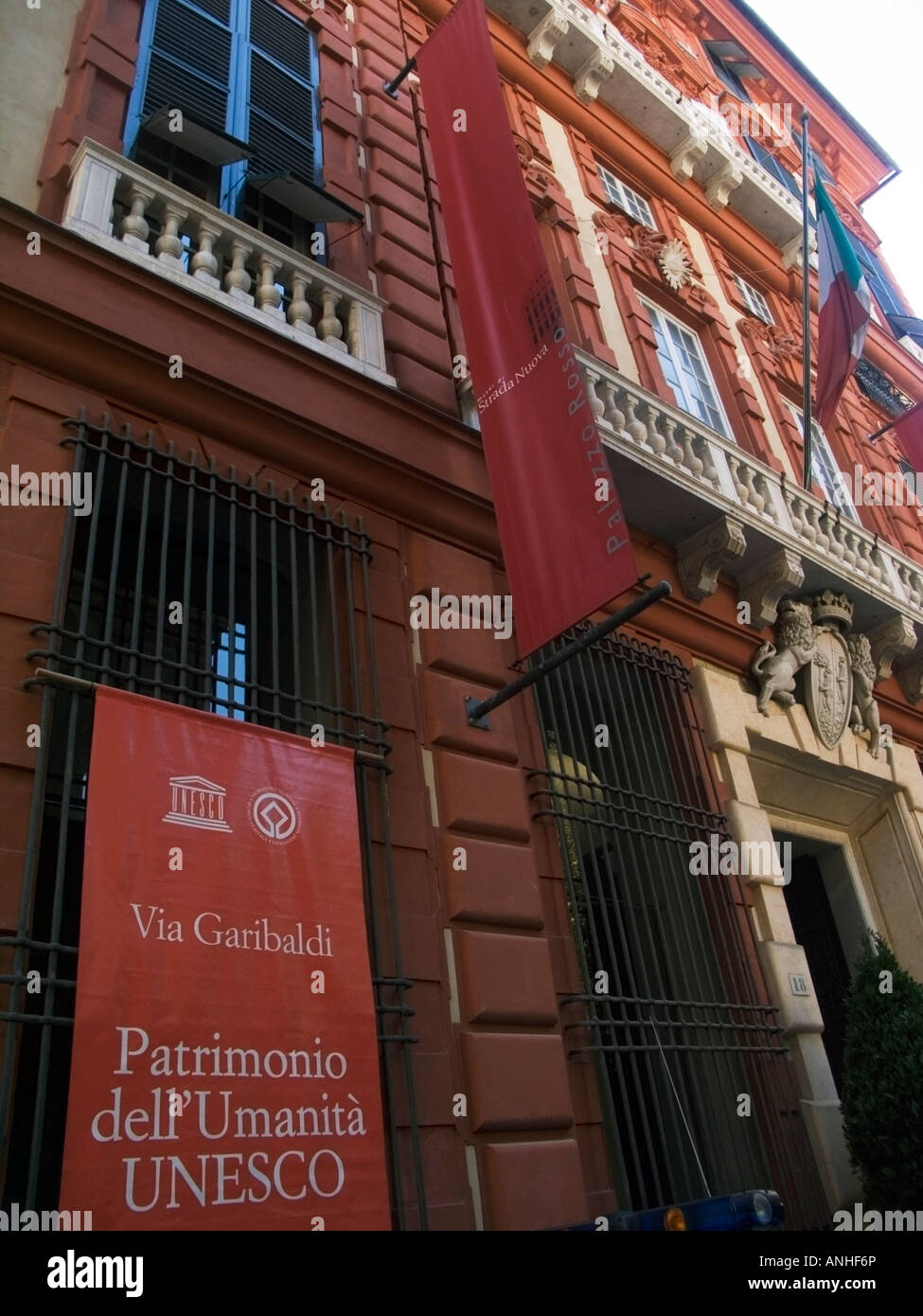 Palazzo Rosso Bildergalerie via Garibaldi 18 Genua Genua Ligurien Italien Stockfoto