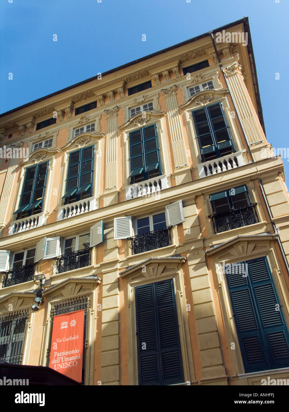 Palazzo Bianco Bildergalerie via Garibaldi Genua Genua Ligurien Italien Stockfoto