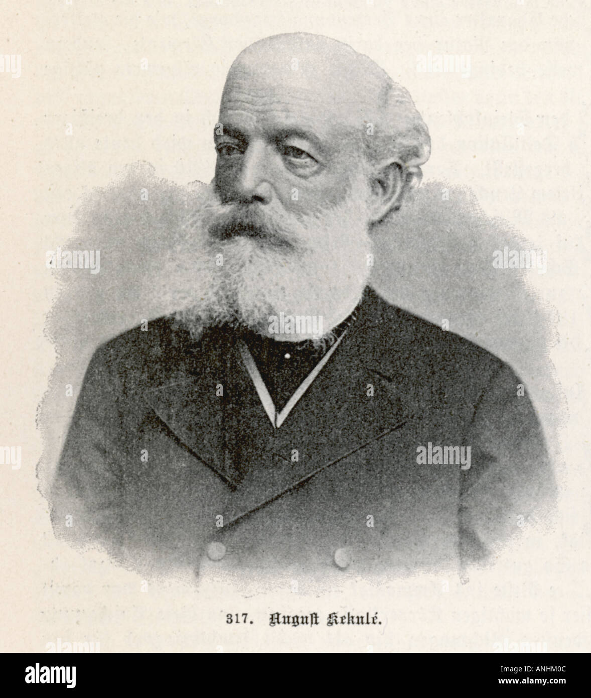 August Kekule Stockfoto