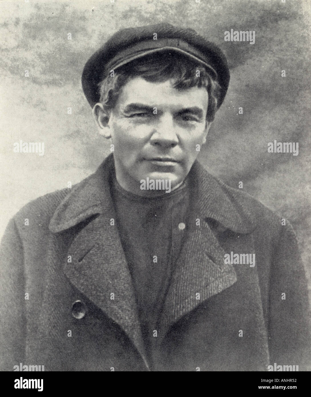 Lenin Anon Foto-1917 Stockfoto