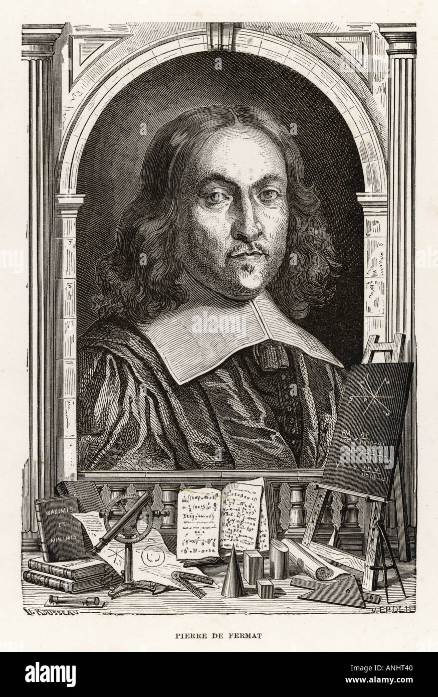 Fermat-1601 1665 Stockfoto