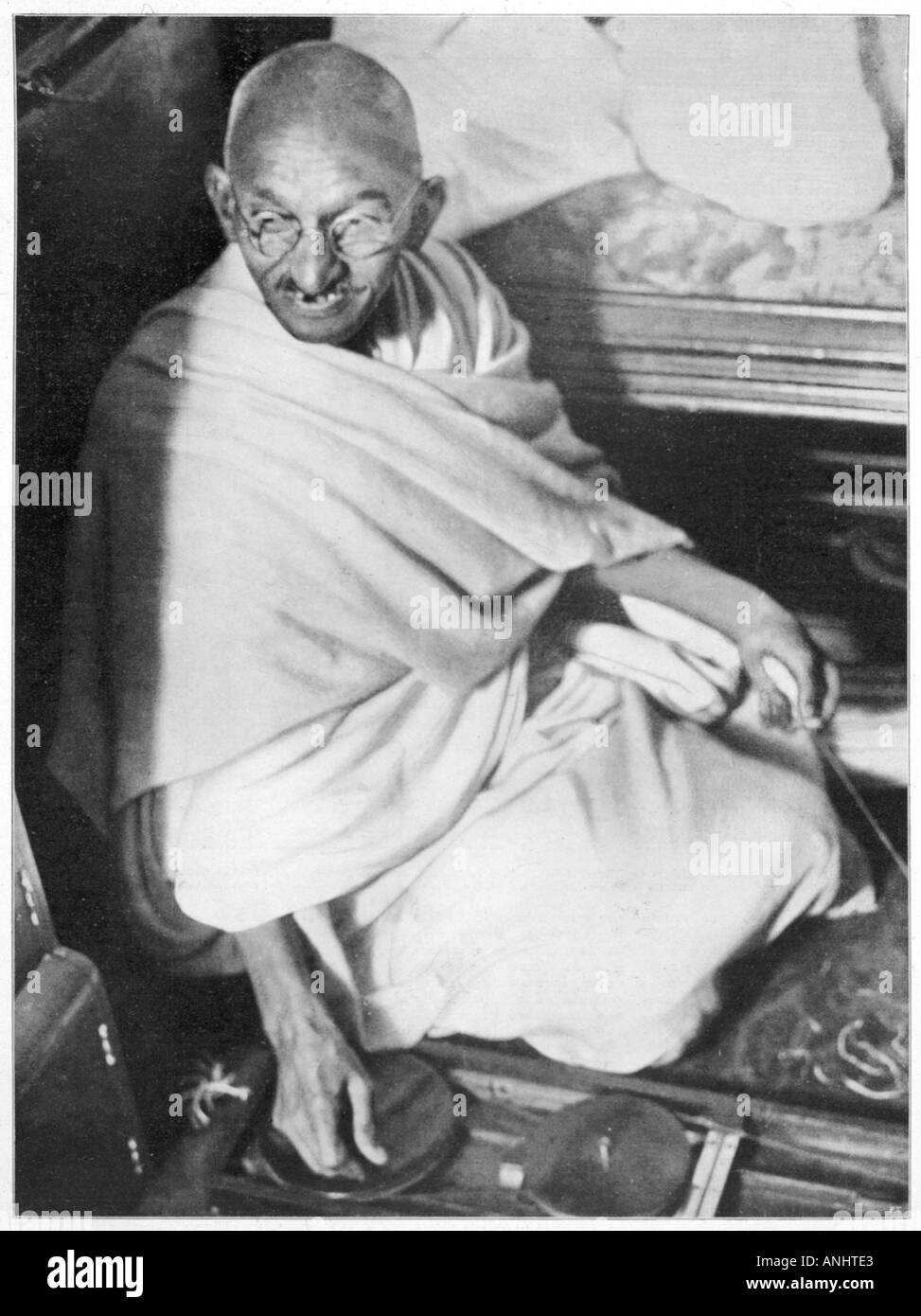 Mahatma Gandhi Ilz 1931 Stockfoto