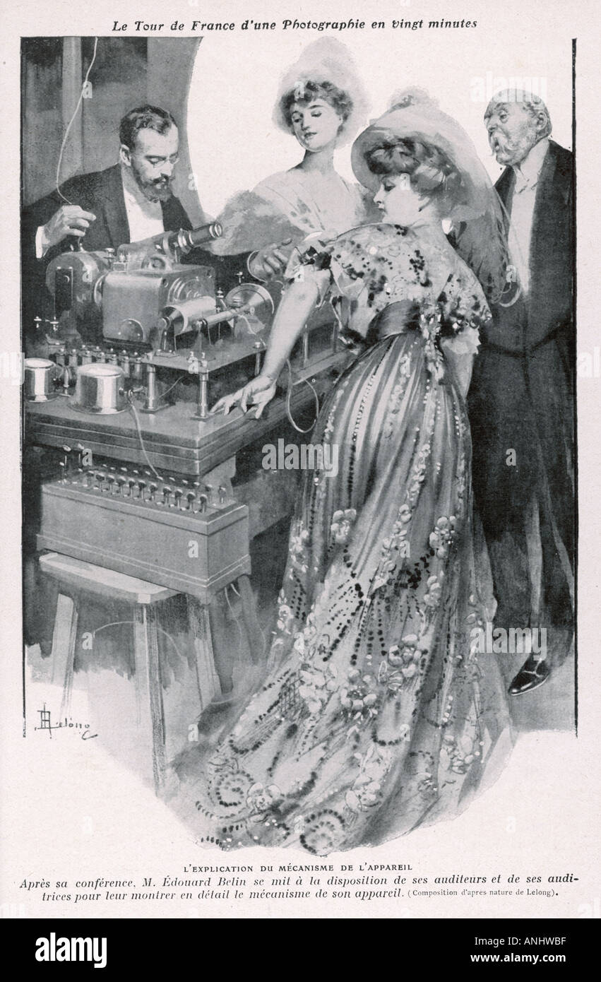 Kommunikation-Fax Stockfoto