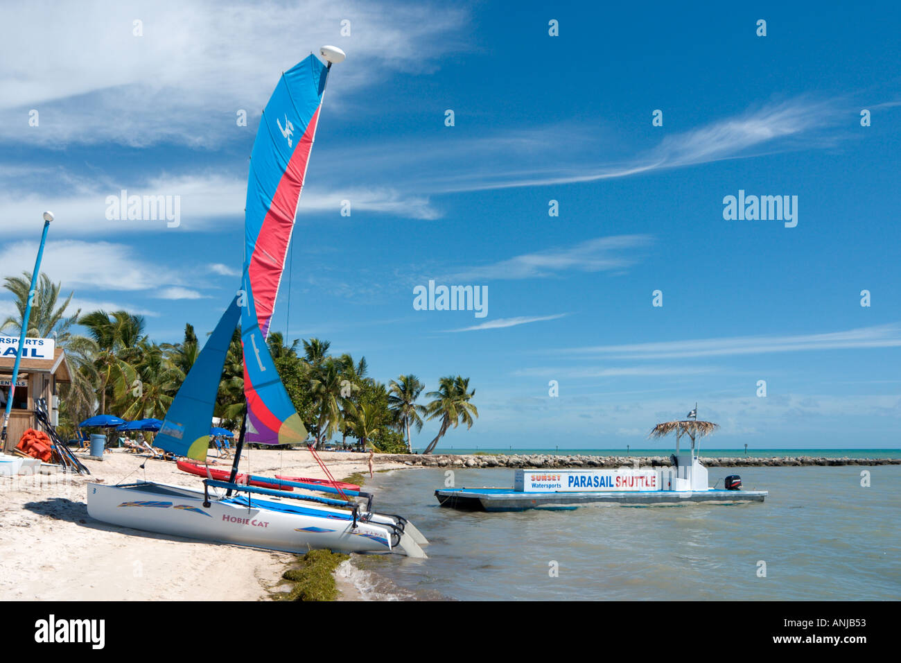 Smathers Beach, Key West, Florida, USA Stockfoto